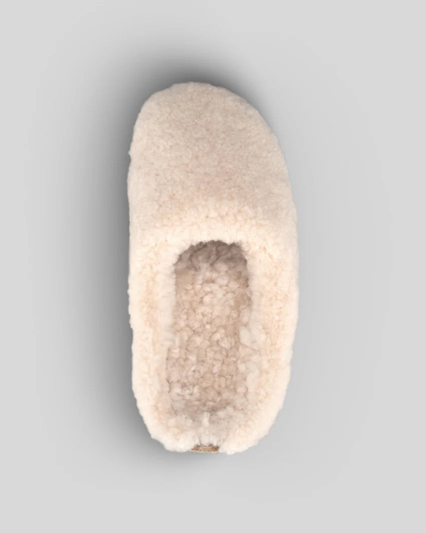 ROMA Shearling Natural White