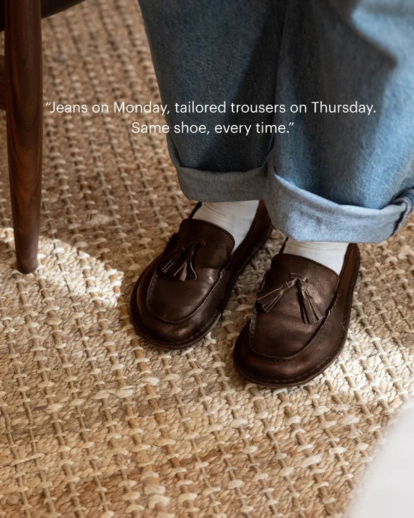 TRIBECA Leather Cognac Brown