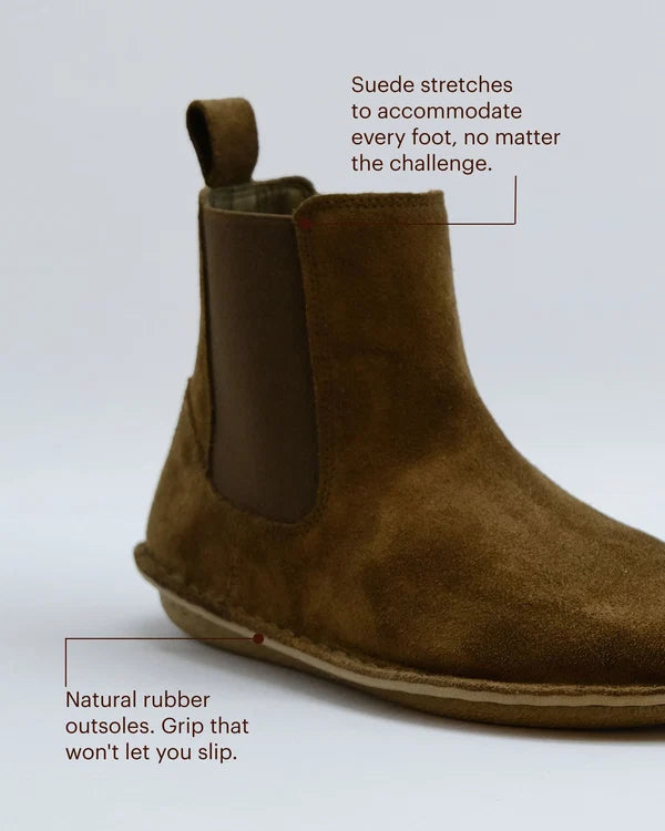 HELSINKI Bio Suede Desert Sand