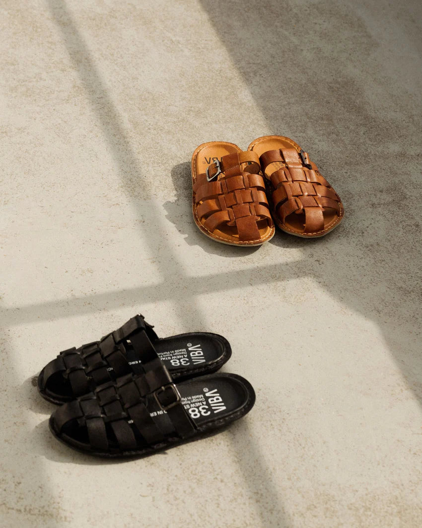AMALFI Leather Cognac Brown