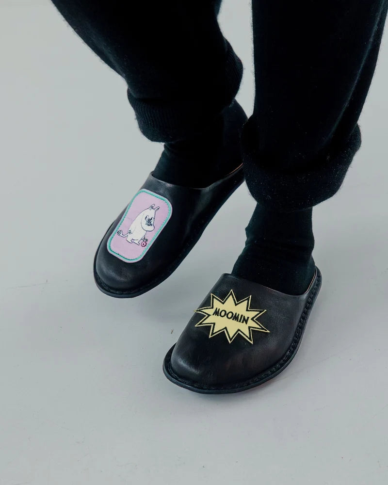 VIBAe x MOOMIN ROMA Leather Preto Black