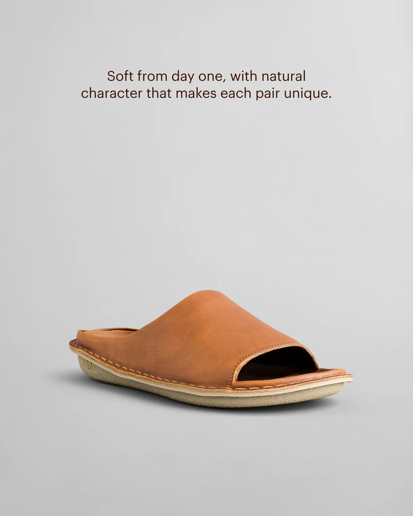 SAINT TROPEZ Leather Cocoa Brown