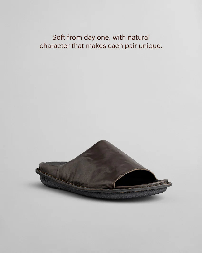 SAINT TROPEZ Leather Fawn Tan