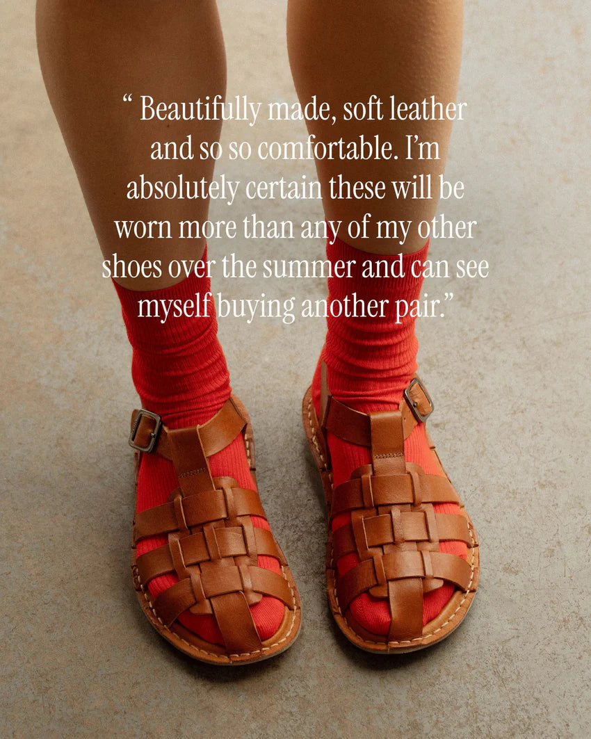 CAPRI Leather Cognac Brown