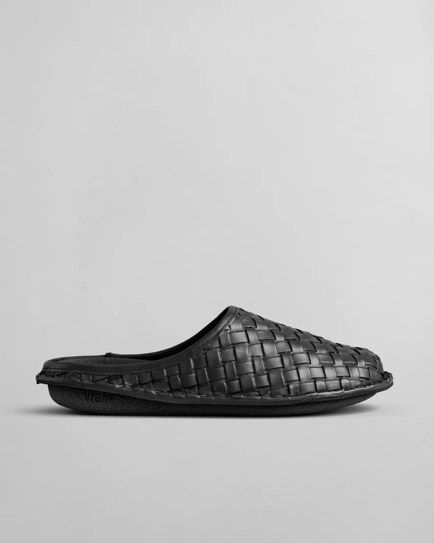 ROMA Woven Leather Cognac Brown