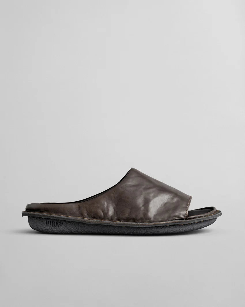 SAINT TROPEZ Leather Preto Black